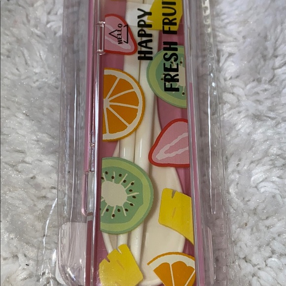New Jap BerryFruit spoon chopstick cutlery set box - Picture 8 of 8